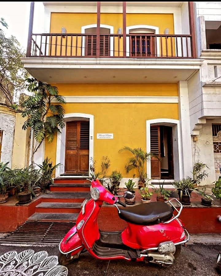 French Rivera Heritage Boutique Villa Pondicherry Eksteriør bilde